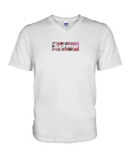 Supreme Covid Shirt V-Neck T-Shirt thumbnail