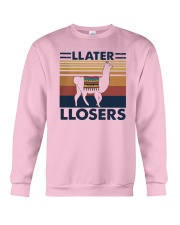 Vintage Llama Llater Llosers Shirt Crewneck Sweatshirt thumbnail