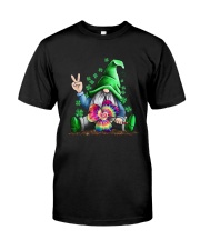 St Patrick's Day Hippie Gnome Shirt Classic T-Shirt front