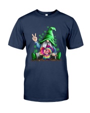 St Patrick's Day Hippie Gnome Shirt Classic T-Shirt tile
