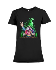 St Patrick's Day Hippie Gnome Shirt Premium Fit Ladies Tee thumbnail