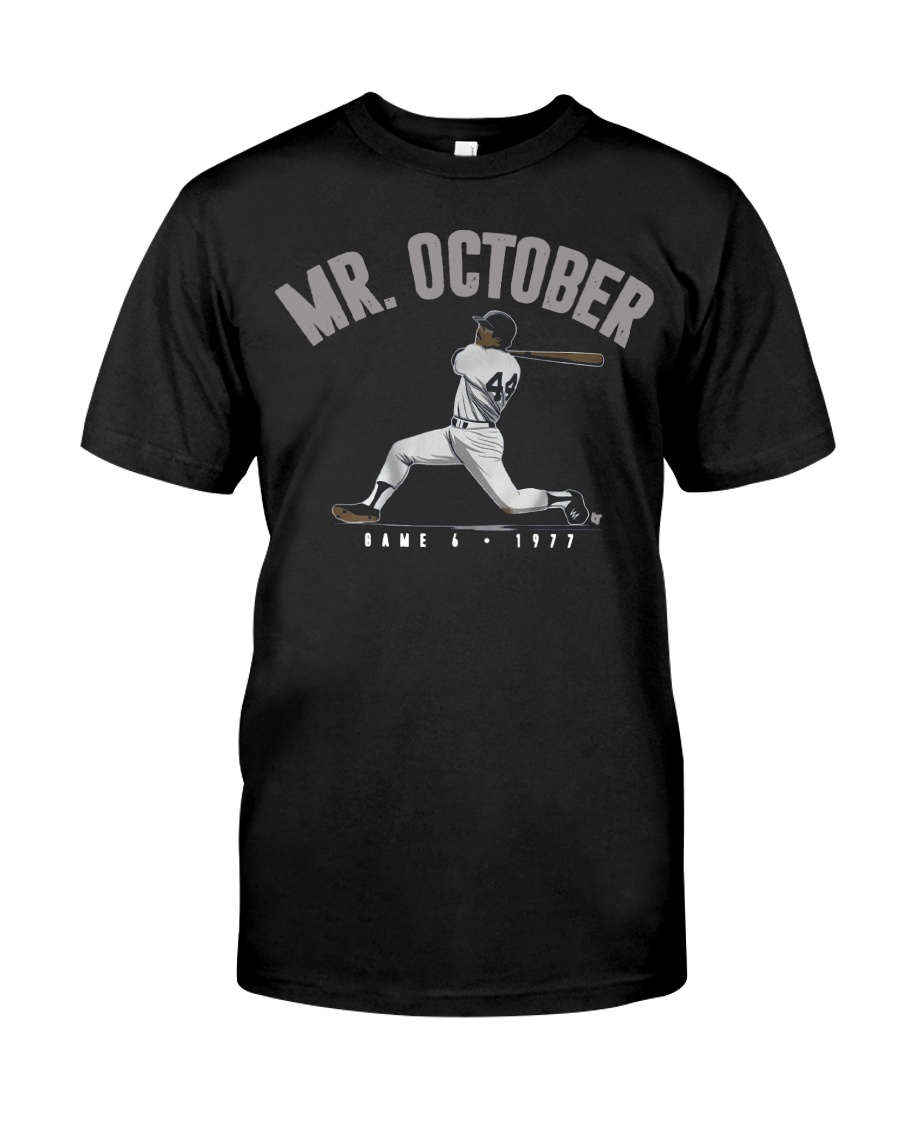 Reggie Jackson Mr October Shirt Classic T-Shirt