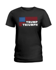 Flag Trump Triumph Shirt Ladies T-Shirt thumbnail