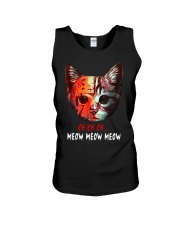 Jason Voorhees Ch Ch Ch Meow Meow Meow Shirt Unisex Tank thumbnail