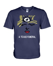A Texas Funeral Shirt V-Neck T-Shirt thumbnail