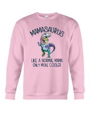 T Rex Mamasaurus Like A Normal Mama Cooler Shirt Crewneck Sweatshirt thumbnail