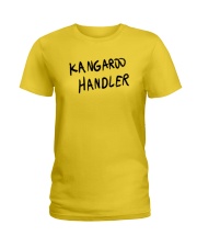 Kangaroo Handler Shirt Ladies T-Shirt thumbnail