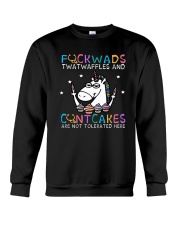 Unicorn Fuckwads Twatwaffles And Cuntcakes Shirt Crewneck Sweatshirt thumbnail