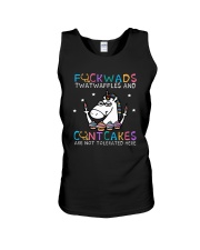 Unicorn Fuckwads Twatwaffles And Cuntcakes Shirt Unisex Tank thumbnail