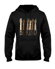 Sign Language Be Kind Shirt Hooded Sweatshirt thumbnail