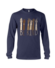 Sign Language Be Kind Shirt Long Sleeve Tee thumbnail