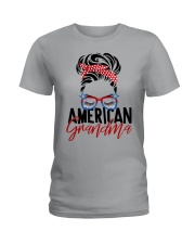 American Grandma Shirt Ladies T-Shirt thumbnail