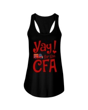 Eliza Taylor And Bob Yay For The Cfa Shirt Ladies Flowy Tank thumbnail