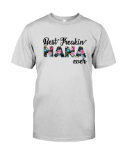 Flower Best Freakin' Nana Ever Shirt Premium Fit Mens Tee thumbnail