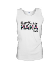 Flower Best Freakin' Nana Ever Shirt Unisex Tank thumbnail
