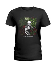 Bones In My Happy Place Shirt Ladies T-Shirt thumbnail