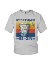 Vintage Let The Evening Begin Shirt Youth T-Shirt thumbnail
