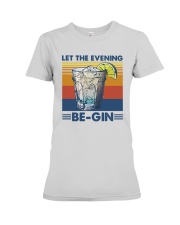 Vintage Let The Evening Begin Shirt Premium Fit Ladies Tee thumbnail
