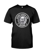 Skull Hate Keeps Me Warm Shirt Premium Fit Mens Tee thumbnail