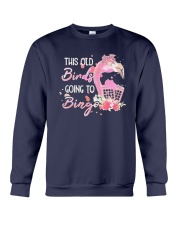 Flamingo Flower This Old Birds Going Bingo Shirt Crewneck Sweatshirt thumbnail