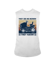 Vintage They See Me Mowin' They Hatin' Shirt Sleeveless Tee thumbnail