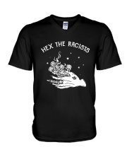 Hex The Racists Shirt V-Neck T-Shirt thumbnail