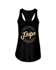 Papa Like A Grandpa Only Way Cooler Shirt Ladies Flowy Tank thumbnail