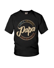 Papa Like A Grandpa Only Way Cooler Shirt Youth T-Shirt thumbnail