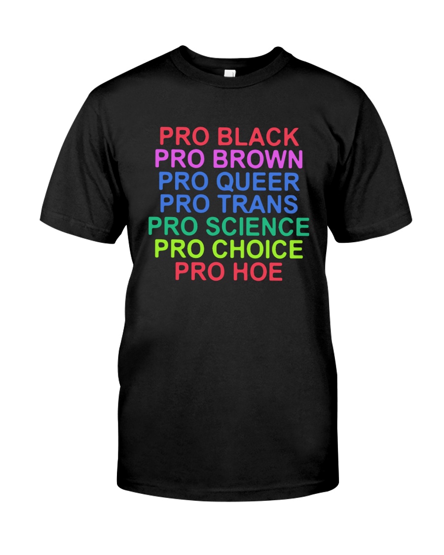 Lgbt Pro Black Pro Brown Pro Queer Pro Trans Shirt Classic T-Shirt