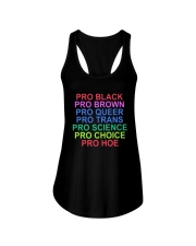 Lgbt Pro Black Pro Brown Pro Queer Pro Trans Shirt Ladies Flowy Tank thumbnail