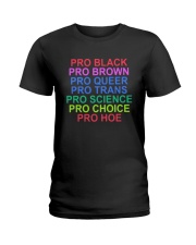 Lgbt Pro Black Pro Brown Pro Queer Pro Trans Shirt Ladies T-Shirt thumbnail