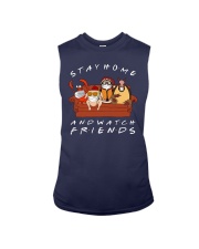 Stay Home And Watch Friends Shirt Sleeveless Tee thumbnail