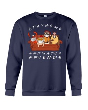 Stay Home And Watch Friends Shirt Crewneck Sweatshirt thumbnail