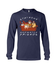 Stay Home And Watch Friends Shirt Long Sleeve Tee thumbnail