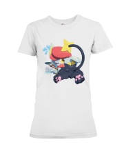 Gingy K Fox Tripped Up Kitty Shirt Premium Fit Ladies Tee thumbnail
