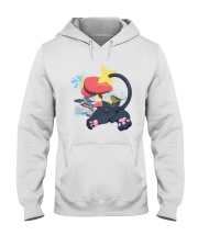 Gingy K Fox Tripped Up Kitty Shirt Hooded Sweatshirt thumbnail