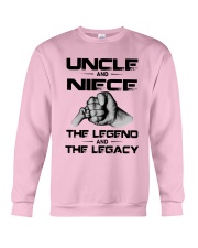 Uncle And Niece The Legend And The Legacy Shirt Crewneck Sweatshirt thumbnail