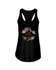 Sunset Forest I Hate People Shirt Ladies Flowy Tank thumbnail