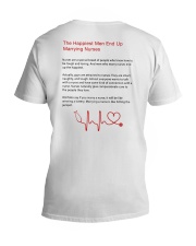 The Happiest Men End Up Marrying Nurses Shirt V-Neck T-Shirt thumbnail
