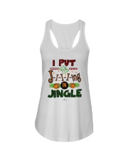 I Put Jiiiing In Jingle Shirt Ladies Flowy Tank thumbnail