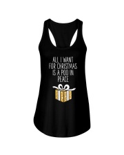 All I Want For Christmas Is A Poo In Peace Shirt Ladies Flowy Tank thumbnail