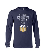 All I Want For Christmas Is A Poo In Peace Shirt Long Sleeve Tee thumbnail