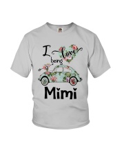 Flower Truck I Love Being Mimi Shirt Youth T-Shirt thumbnail