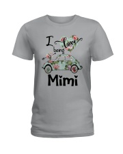 Flower Truck I Love Being Mimi Shirt Ladies T-Shirt thumbnail