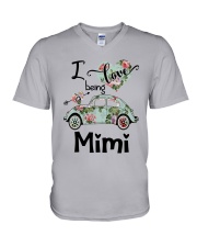 Flower Truck I Love Being Mimi Shirt V-Neck T-Shirt thumbnail