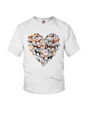 Heart Love Horse Shirt Youth T-Shirt thumbnail