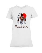 Native Feather Mama Bear Shirt Premium Fit Ladies Tee thumbnail