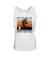 Vintage Bigfoot Eff You See Kay Why Oh You I Shirt Unisex Tank thumbnail