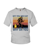 Vintage Bigfoot Eff You See Kay Why Oh You I Shirt Youth T-Shirt thumbnail