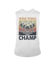 Vintage Wine Pong Champ Shirt Sleeveless Tee thumbnail
